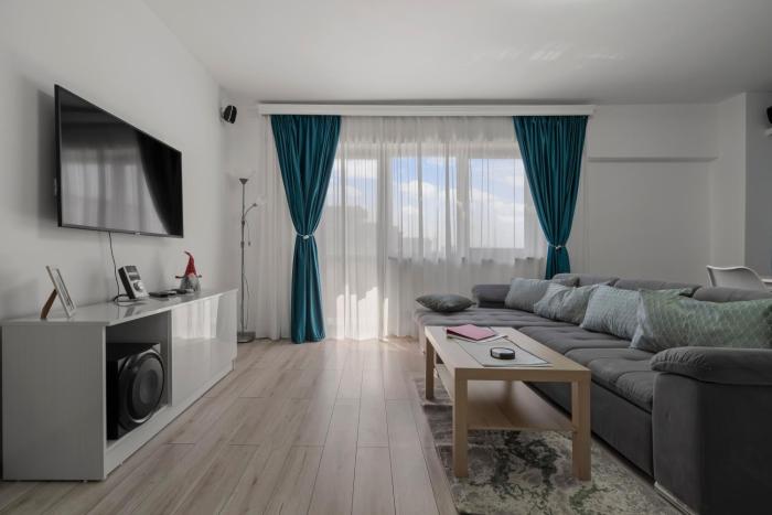 The blue Norwegian house