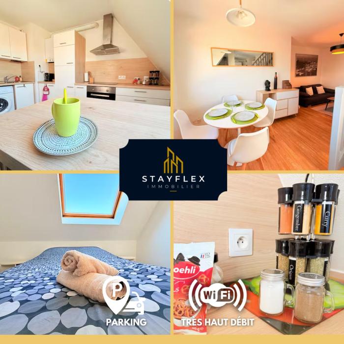 Le Duplex des Tulipes - Parking included - Haguenau