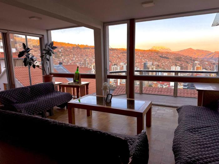 Departamento mirador en Villa Florita, la mejor vista de La Paz