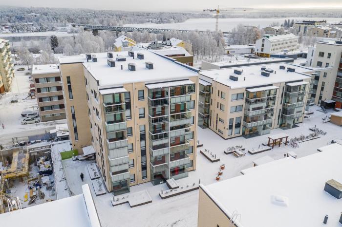 Arctic house in the middle of Rovaniemi