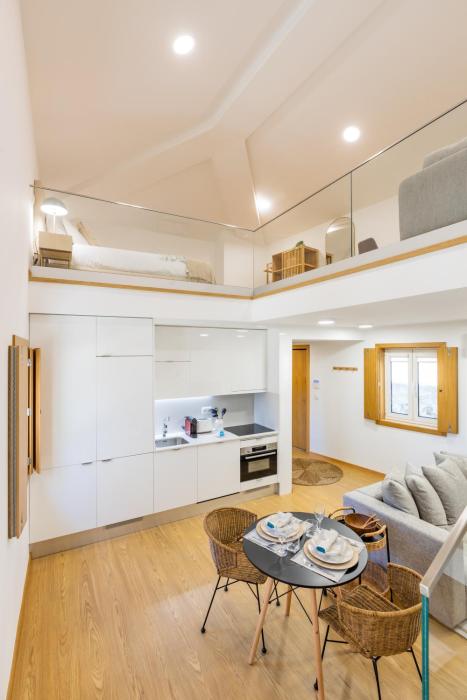 Porto Mezzanine Loft with Parking