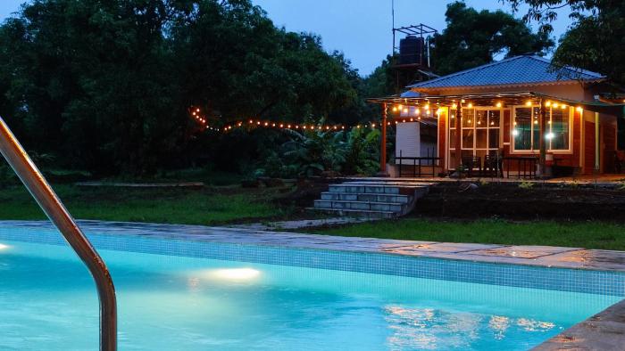 Private Swimming Pool & Turf at Starlight Escape