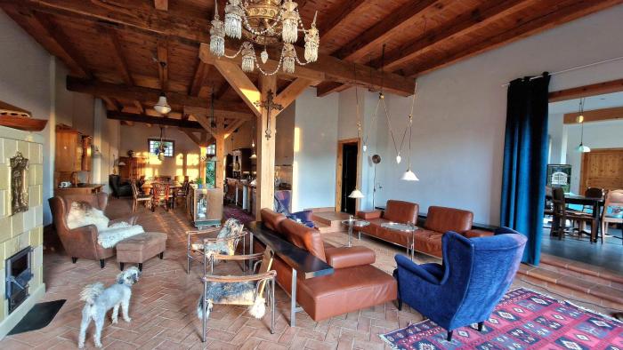 Scheunenloft Usedom-3, Familienoase, Hunde-freundlich mit riesigem Garten