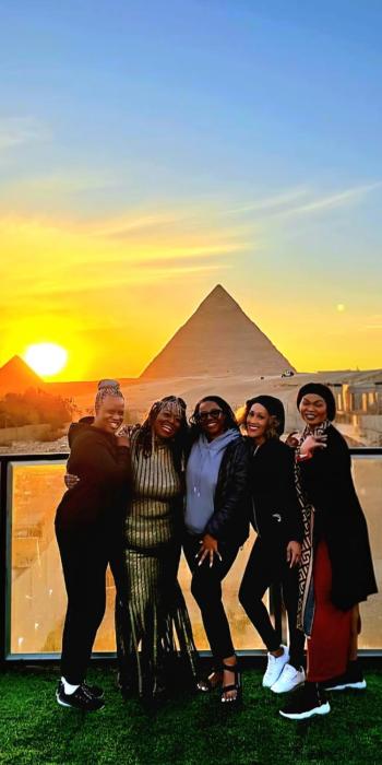 The Heaven Pyramids View