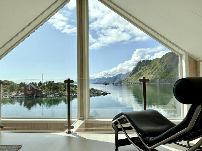 Cabin in Lofoten with spectacular view