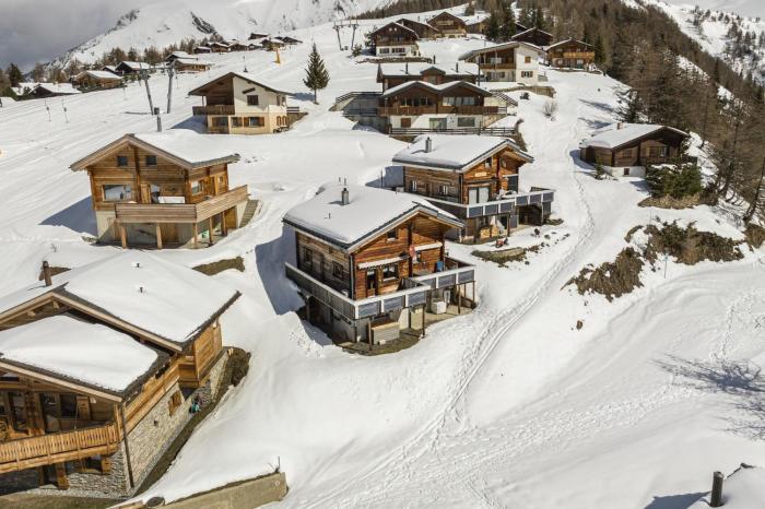 Chalet mit Sauna an der Piste