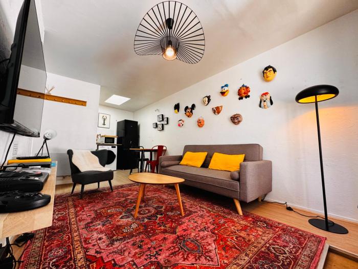 Le petit Ré, hypercentre, garage privé, terrasse