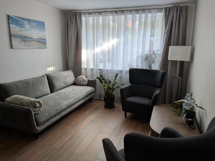Przypływy - apartament typu studio w zielonej dzielnicy Gdańska