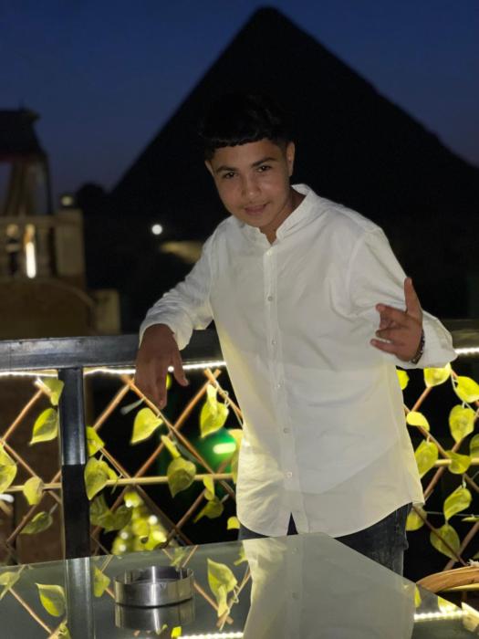 Mohamed Pyramids view