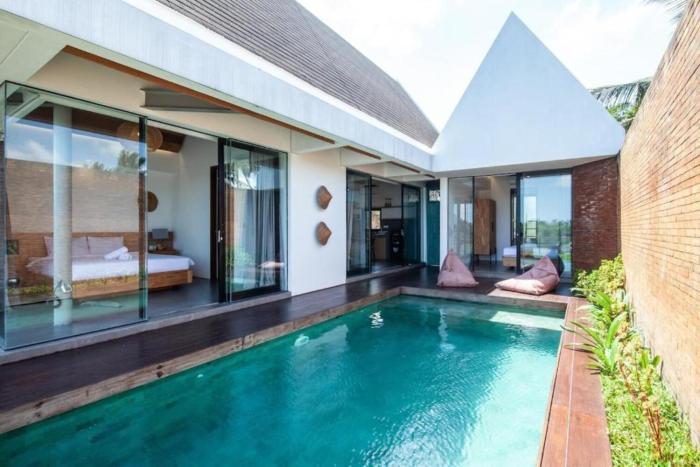 Luxurious 2BR Villa with Private Pool & Rice Field Views in Ubud