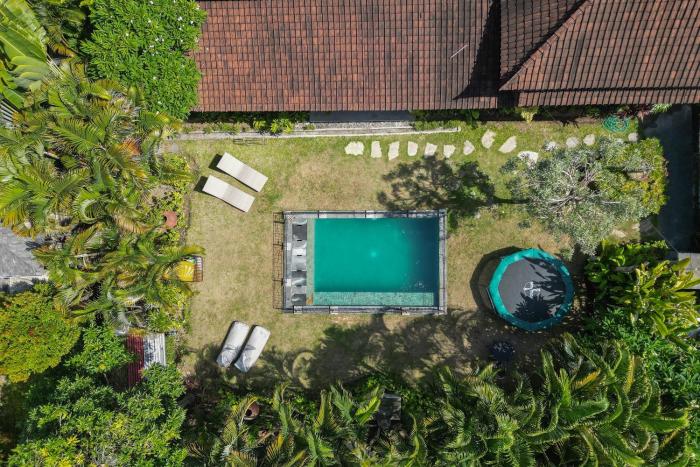 Tropische Bali 3BR Villa met Zwembad & Tram-poline