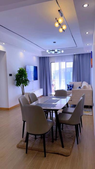 celestial three bedroom apartment with swimming pool fully equipped gym ample parking space children playing ground and a relaxing well manicured garden area for relaxing