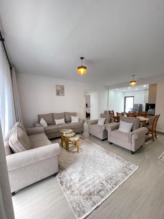 Furnished 2-Bedroom Apartment with Swimming pool, Gym and Sauna