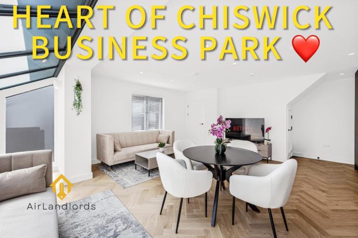 Apt2 Exclusive 1Bedroom Flat Chiswick Business Park!
