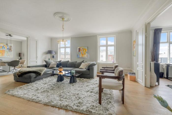 Stylish & Spacious Apt in CPH