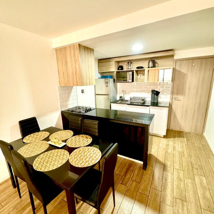 Depto amoblado 2 dormitorios Equipetrol