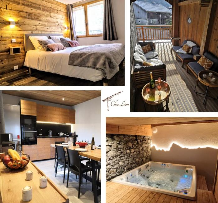 Chez Léon Jacuzzi et sauna