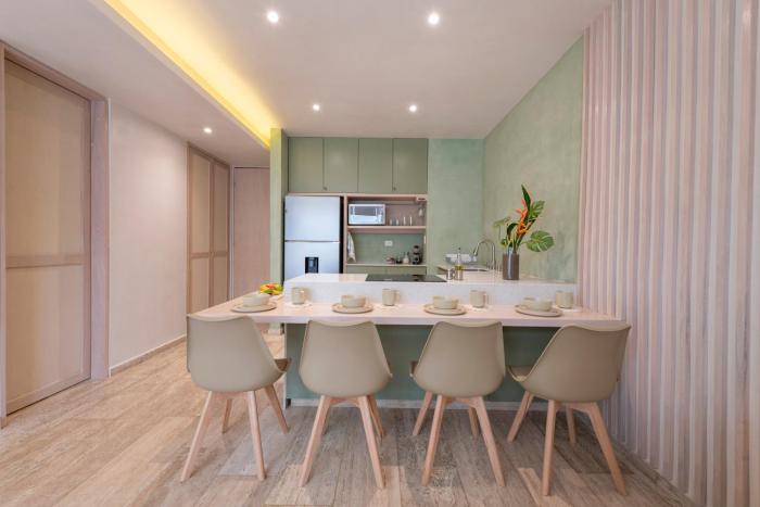 Monne departamento de lujo en Mérida, Planta baja