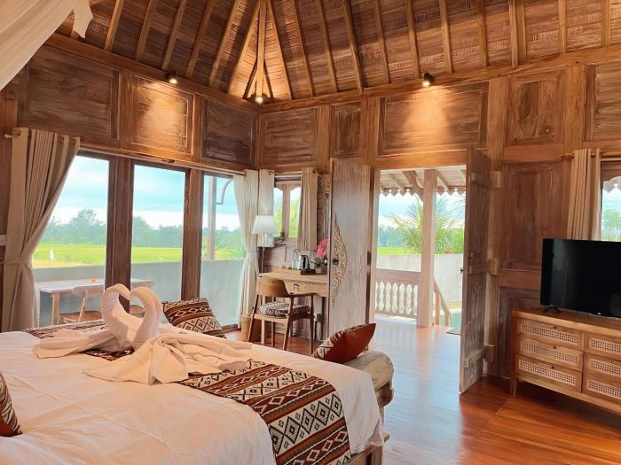 Gunung Gelagah Ubud Villas Ricefield View by EPS