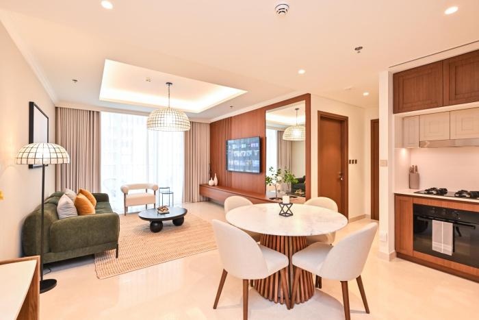 Beach Serenity, Modern 1BR in Dubai, Palace Beach Residences, Emaar Beachfront