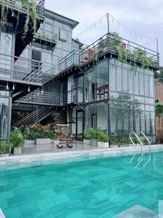 Ơ Homestay - Phòng full kính Tam Đảo