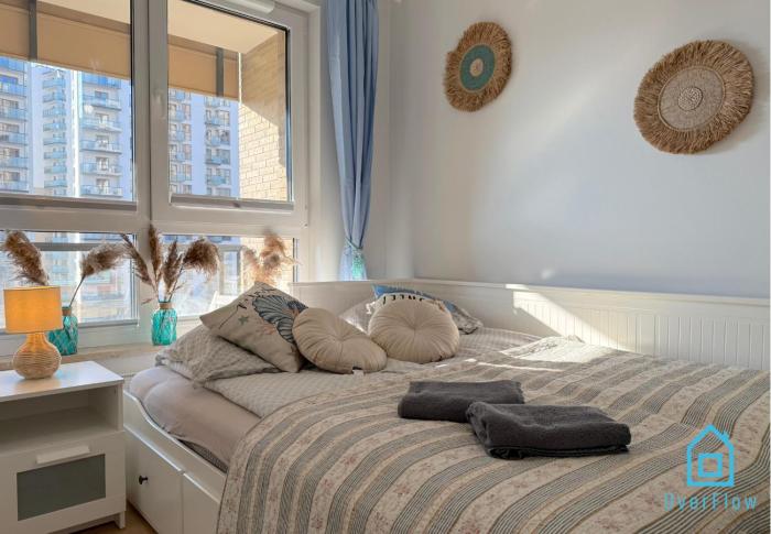 Coast Apartment with Sauna & Gym, 5 Min to Baltic Sea & Polsat Plus Arena