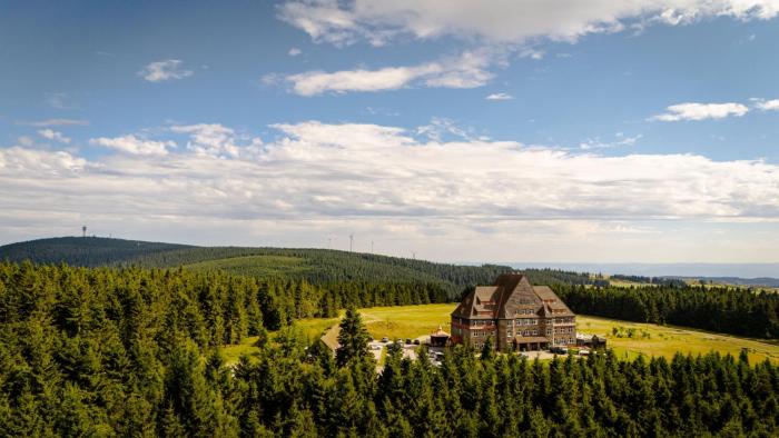 Naturhotel Sachsenbaude Oberwiesenthal - Indoor-Pool & Outdoor-Whirlpool