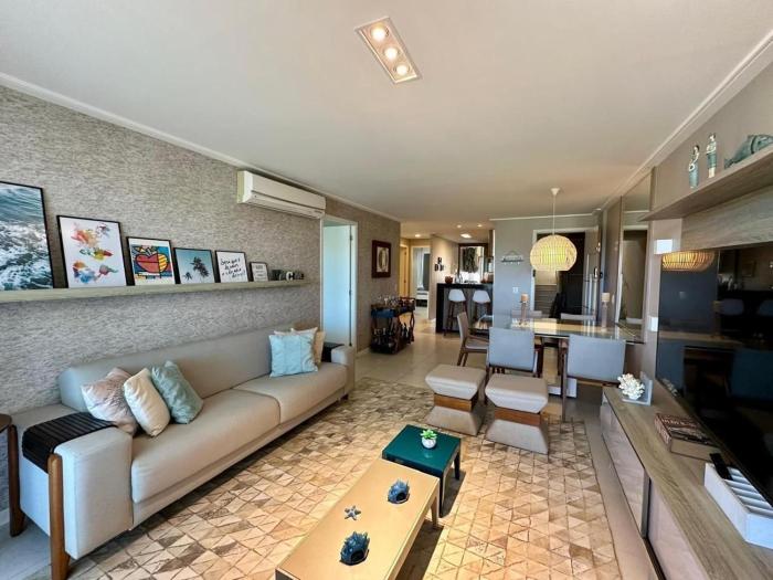 Golf Ville Apto 3 suítes, nascente e vista mar