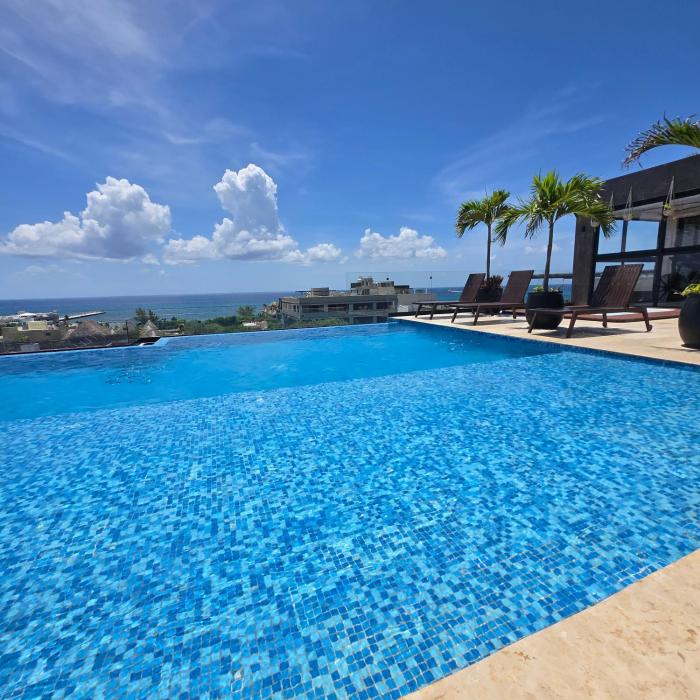 A Perfect Place - Rooftop views of the Caribbean - Jacuzzi