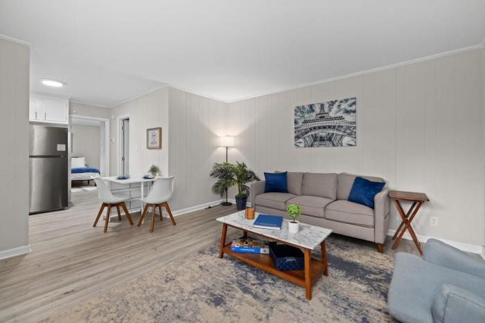 Cozy Apt with Washer & Dryer Near DT, Duke, RTP