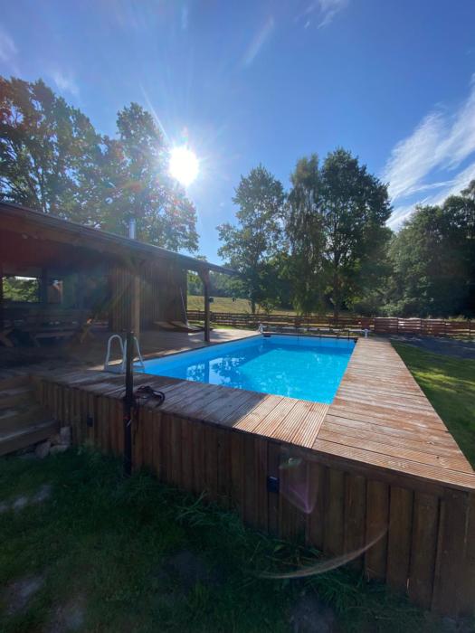 Drewniana ostoja, sauna, domek na wyłączność