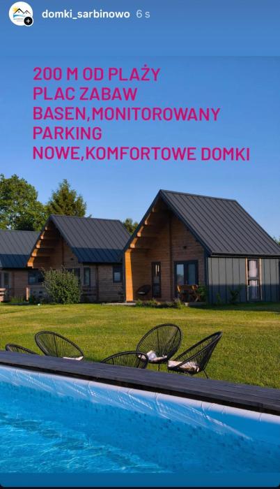 LATO domki, 200 m do morza, basen,parking monitorowany,plac zabaw