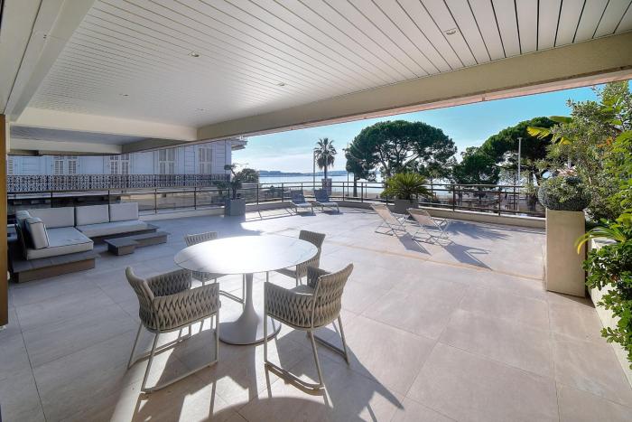 REF 1429 - Cannes Croisette - Sea view apartment for rent