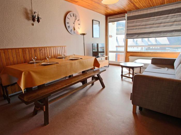 Appartement 2 pièces, 6 pers, sud, centre station, proche pistes, animaux admis - FR-1-340-147