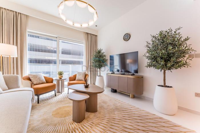 Partial Sea Views with Private Beach Access, Near Dubai Marina and Palm Jumeirah, Grand Bleu Tower by Elie Saab, Tower 2, Emaar Beachfront by Deluxe Holiday Homes