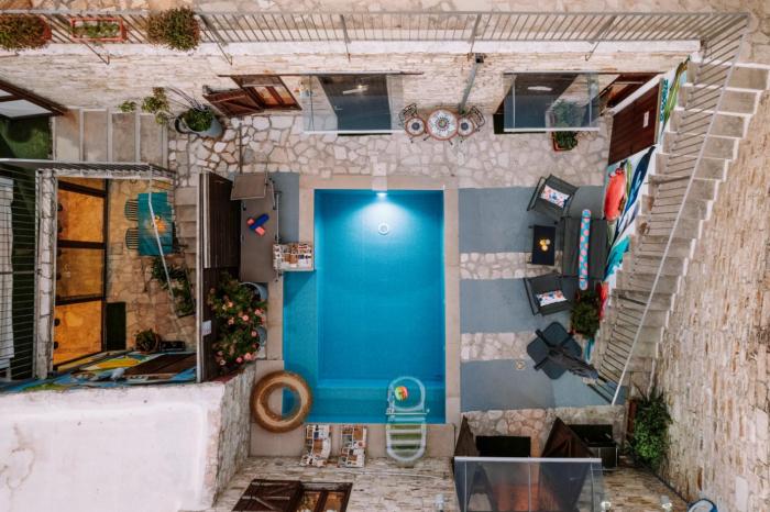 RedBlue Door Two Traditional Listed Houses