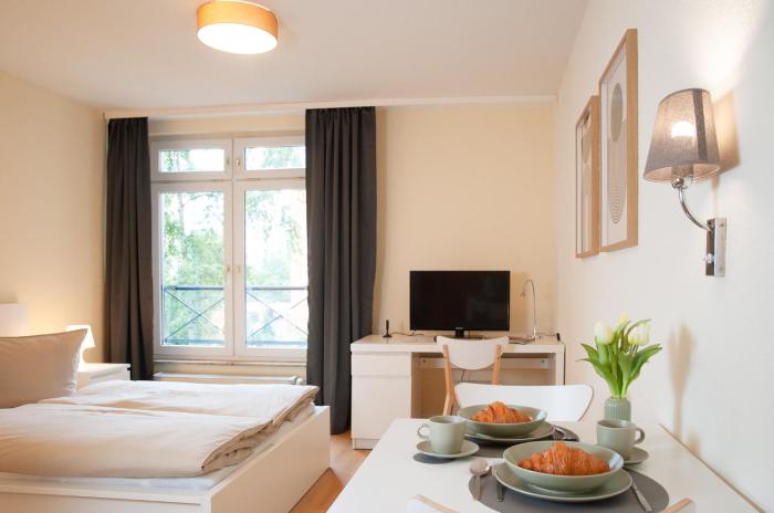 Ruhiges Studio Apartment Berlin Mitte 26m2 - U-Bahn Leopoldplatz by Rooms Berlin