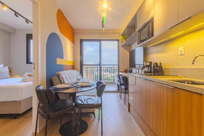 Nex One Nhambiquaras - Studios por temporada