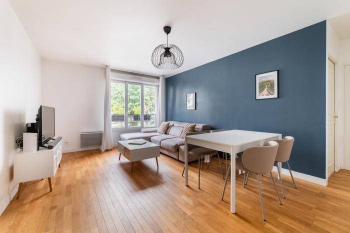 3 pièces proche de Paris avec terrasse et parking