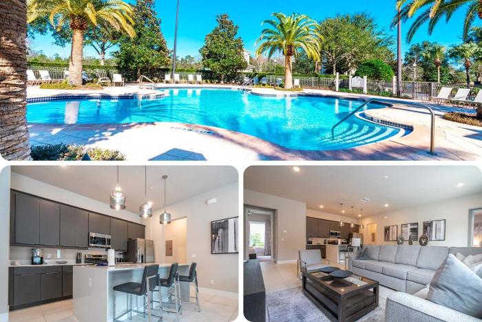 Modern 4BR Apartment - Near Disney!