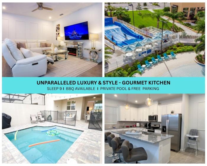 NEW! Solara Pool Home 6 Miles to Disney