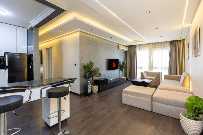 1246931 · Spacious Luxury Apartment Madinaty-6Guests+5G wifi