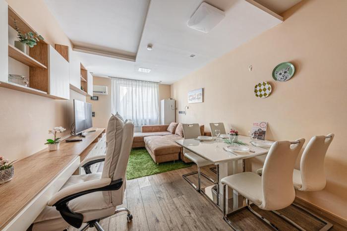 La Dolce Vita -Massage Shower Stay with AC, Balcony near the City Park