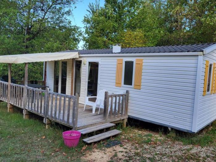 Mobil-home pour 5 pers avec Terrasse - API-1-52-372