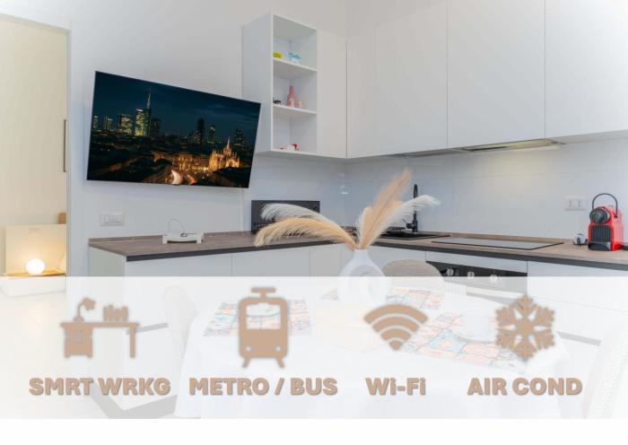 Casa Raffaella Comfort e smart working vicino M3 e bus