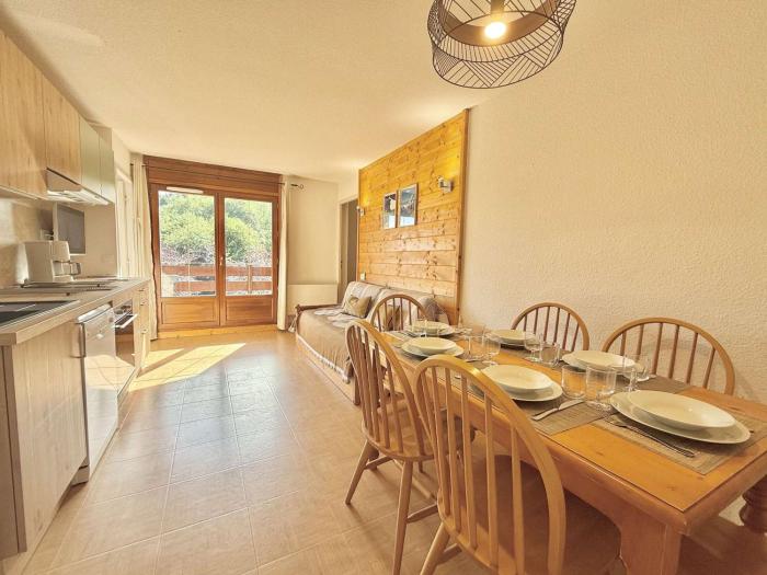 Appartement 3 pièces à Flumet pour 6 personnes avec balcon - FR-1-603-118