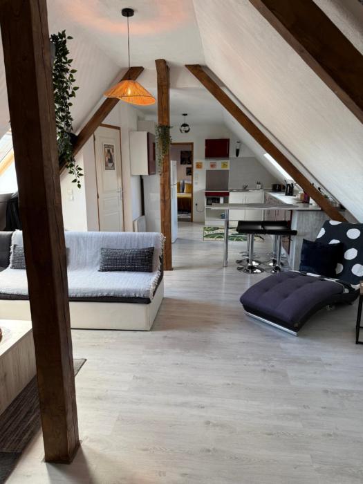 LAlcôve Alsacienne chaleureux avec chauffаge