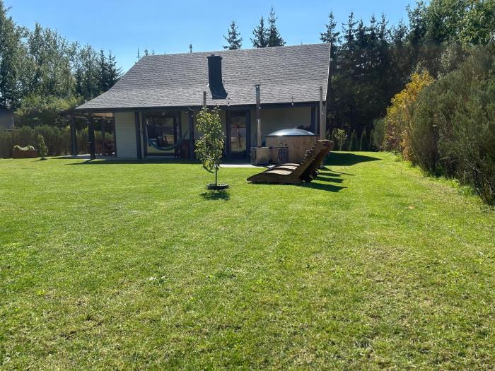 Mazury Przyjazny Dom w Leleszkach z gorącą balią