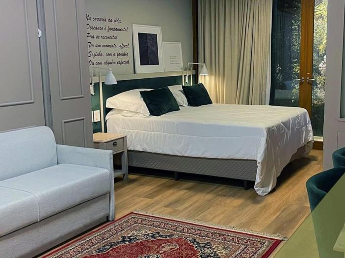 Locar in Gramado, Quarto em hotel, Natal-Luz, Quarto Bairro Planalto do Lago N, Aconchegante, frente para Lago N
