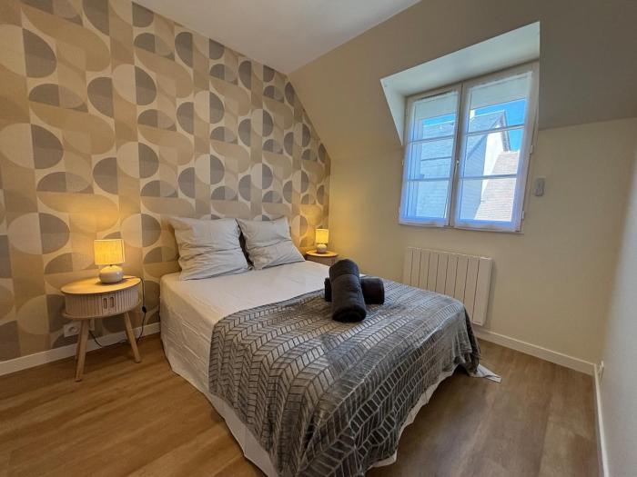 appartement avec parking privée au cœur dhonfleur